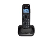 Телефон Texet TX-D7505A DECT, комплект из базы и трубки, полифония, черный