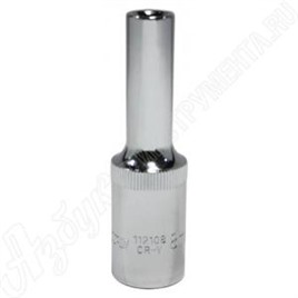 Головка торцевая глубокая 1/2"DR 8 мм, OMBRA, 112108