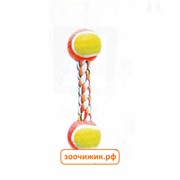 Игрушка Triol XJ0050 7" веревка цветная 2 мяча 90-100г