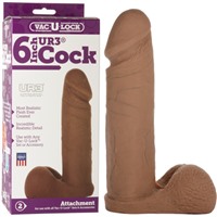 Doc Johnson Vac-U-Lock Cock 15 см, коричневый
Реалистичная насадка