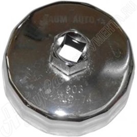 Съемник масляного фильтра (крышка) 84 мм х 14 г BAUMAUTO BM08414