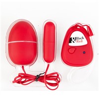 Toyfa вибронабор, красный 
Вытянутой и яйцевидной формы, с пультом ДУ