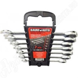 Набор ключей комбинированных трещоточных 7 шт BAUMAUTO BM61072