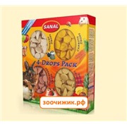 Лакомство Sanal "4-Drops Pack" SK7900 дропсы для грызунов (4*35 г)