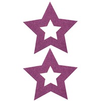 Shots Toys Nipple Sticker Stars, фиолетовые
Пэстисы в форме звездочек