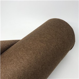 Фетр Skroll в рулоне ширина 100см намотка 10м, жесткий (Hard), толщина 1мм цвет №064 (brown)
