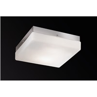 Светильник настенно-потолочный для ванных комнат Odeon Light 2406/1C Hall 1xE14 никель IP44