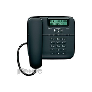 Телефон Gigaset DA610 black,redial,память 50 ном.,гр.связь