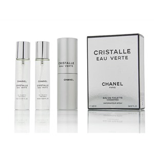 Туалетная вода Chanel "Cristalle Eau Verte", 3х20 ml