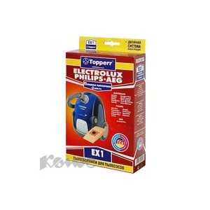 Пылесборник бумажный для пылесосов Topperr EX 1(5 шт.в ед.)