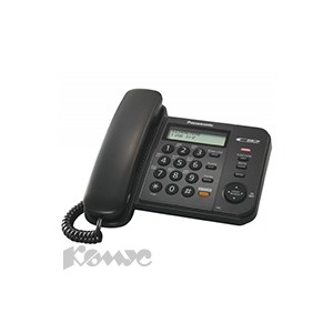 Телефон Panasonic KX-TS2358RUB чёрный