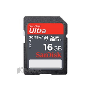 Карта памяти SanDisk Ultra SDHC 16GB Class10(SDSDU-016G-U46)