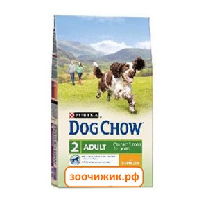 Сухой корм Dog Chow adult для взрослых собак, курица (800г)