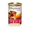 Консервы BioMenu Puppy для щенков индейка (410 гр)