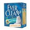 Минеральный комкующийся наполнитель Ever Clean "Aqua Breeze" для кошек с ароматом Морской бриз 6кг