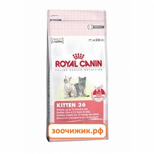 Сухой корм Royal Canin Kitten для котят (от 4 до 12 месяцев) (2 кг)