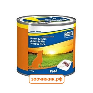 Консервы Bozita lamb+rice для собак ягнёнок+рис (635 гр)
