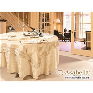 Скатерть круглая Asabella K1-8 (диаметр 235 см)