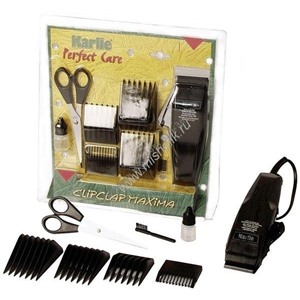 KARLIE CLIP CLAP MAXIMA  Машинка для стрижки животных электрическая + набор насадок+масло+ ножницы
