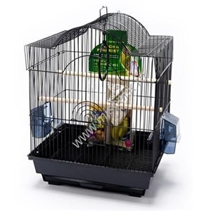 PENN-PLAX Клетка для птиц FINCH с комплектацией черная  35х28х45см.НОВИНКА