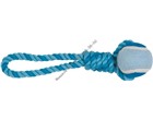 Chomper Игрушка  веревочная для щенков с теннисным мячом (хлопок, резина)