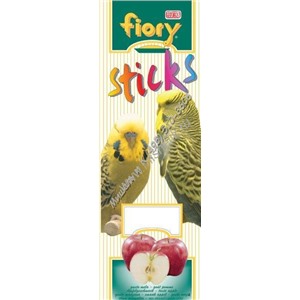 FIORY Sticks для волнистых попугаев с яблоком 60 г /10/
