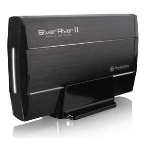 Thermaltake Silver River II (Внешний бокс для HDD 3.5", USB2.0&eSATA), Black (ST0016E)
