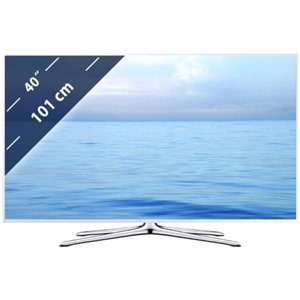 Телевизор ЖК 40'' Samsung/ 40'', LED, Full HD, Smart TV, WI-Fi, 100 Hz, DVB-T2/C, white (UE40H5510AKX)