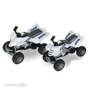 Модель Мотоцикл Quadrobike Sport милиция 1:24 10682-13