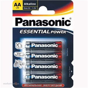 Элемент питания 220219 Panasonic Alkaline Power LR6/316 BL2