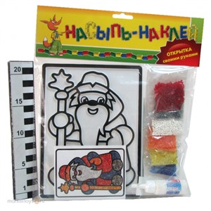 Набор ДТ Насыпь - Наклей Дед Мороз Эра