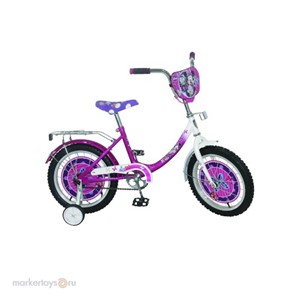 Велосипед 2-х 16" ВМ316051 Mickey Mouse бел/роз /NAVIGATOR/