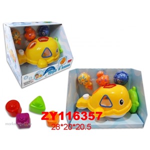 Игрушка для ванны 0773ZYC Кит  в кор.