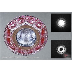  Reluce 00757-9.0-001CN MR16+LED3W CL+PK светильник точ.