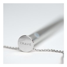 Стильный вибратор-кулон для массажа клитора Crave Vesper
