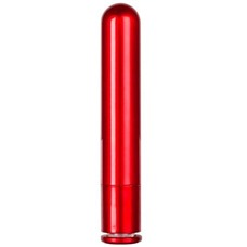 Красный гладкий вибратор METALLIX PETIT CORONA SMOOTH VIBRATOR - 11,5 см.