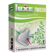 Презерватив Luxe Tween  Звезда востока  с ароматом жасмина - 1 шт.