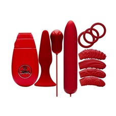 Красный вибронабор FLIRTY KIT SET