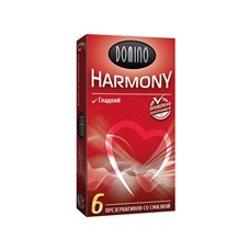 Гладкие презервативы Domino Harmony - 6 шт.