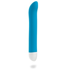 Голубой мини-вибратор Joupie - 18,2 см.
