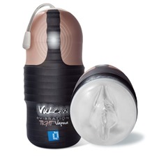 Мастурбатор-вагина с вибрацией Vulcan Love Skin Masturbator Tight Vagina Vibe