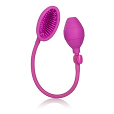Розовая помпа для клитора Silicone Clitoral Pump
