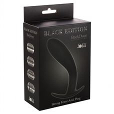 Анальная пробка Strong Force Anal Plug Black 4215-01Lola