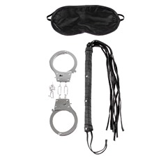 Набор для эротических игр Lover s Fantasy Kit - наручники, плетка и маска