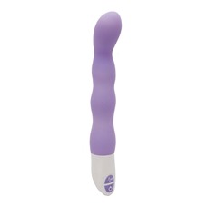 Фиолетовый вибромассажёр BOUNDLESS BEAUTY - 16,5 см.