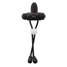 Утягивающее лассо черного цвета Tentacle Cockring
