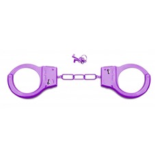 Фиолетовые металлические  наручники SHOTS TOYS Purple