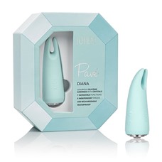 Вибромассажер для клитора с нежными ушками Diana Pave - Сalifornia Exotic Novelties, 10 см
