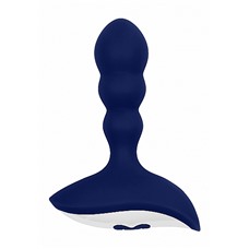 Анальный вибростимулятор Cain10 Speed Navy Blue SH-SIM066BLU