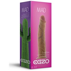 Реалистичный фаллоимитатор без мошонки Mad Cactus - 20,5 см.